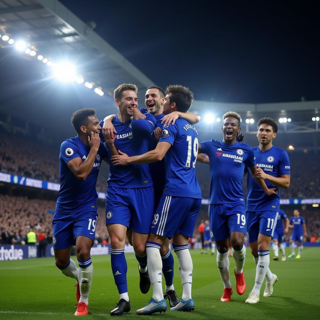 Chelsea chiến thắng ngoạn mục trước đối thủ