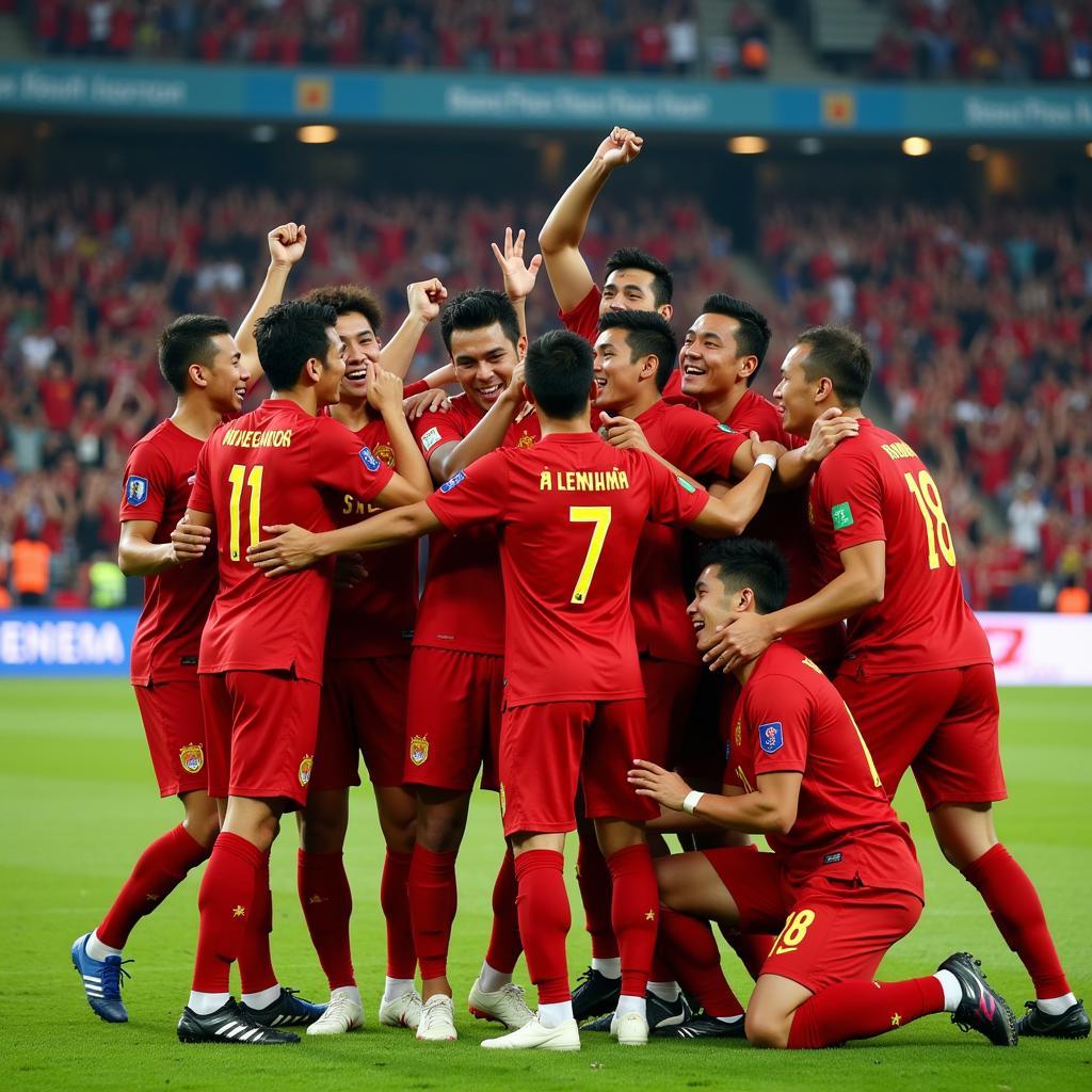 Chiến thắng lịch sử AFF Cup 2018 của đội tuyển Việt Nam