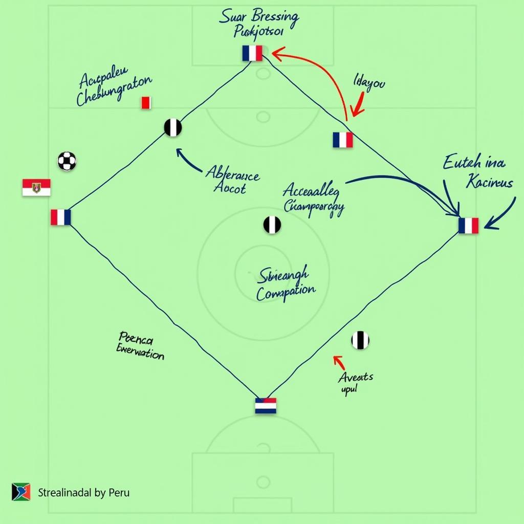 France's tactical approach against Peru