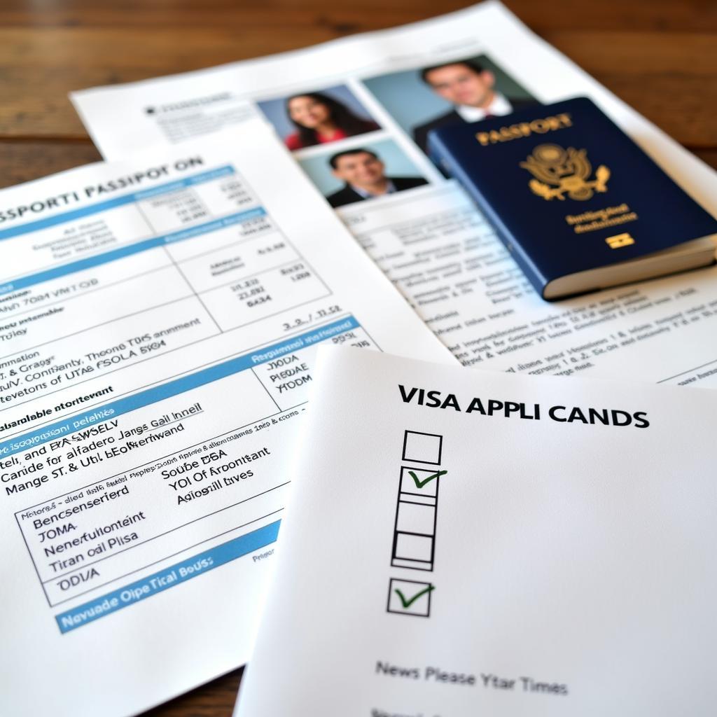 Chuẩn bị hồ sơ xin visa Nhật