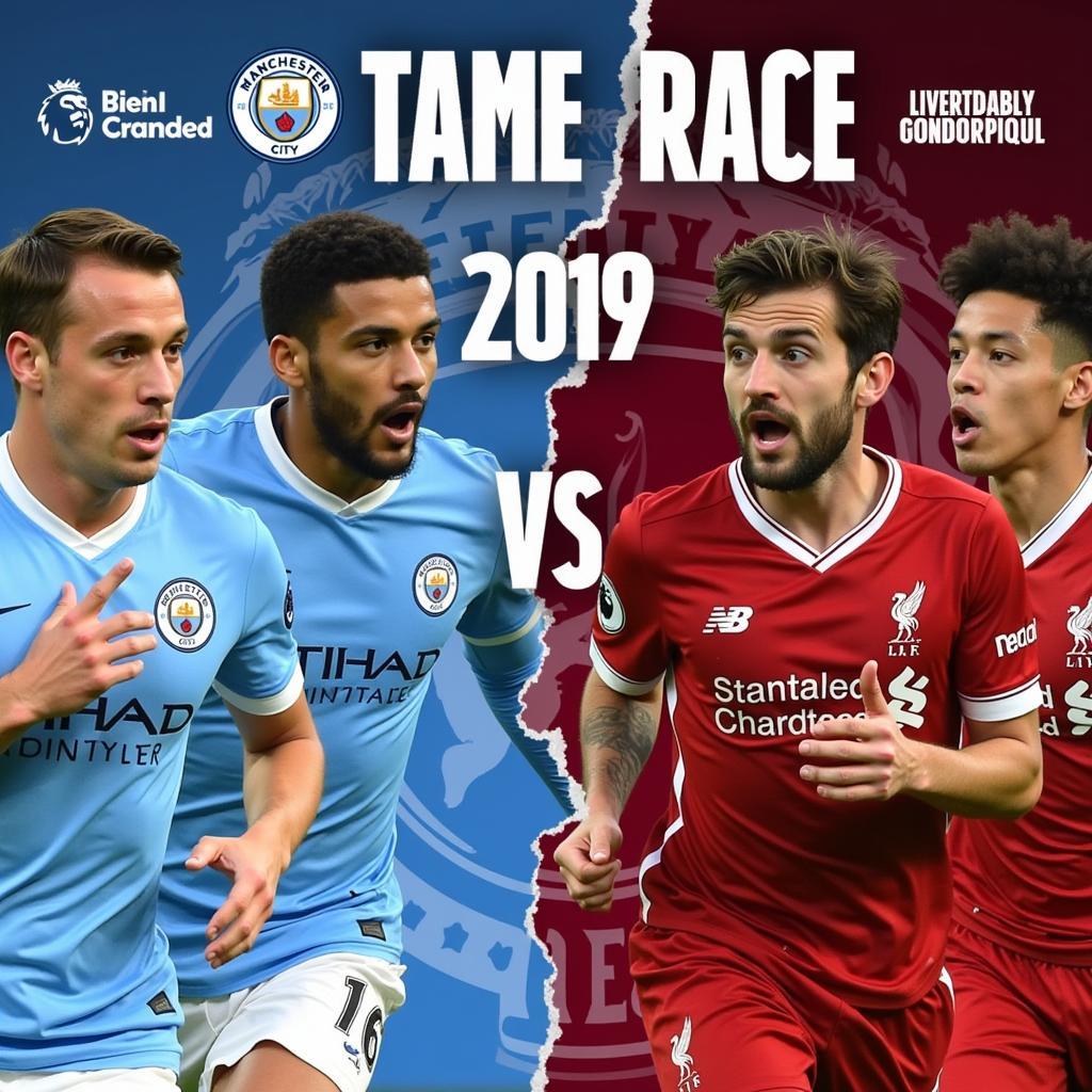 Cuộc đua vô địch nghẹt thở Ngoại hạng Anh 2019 giữa Man City và Liverpool