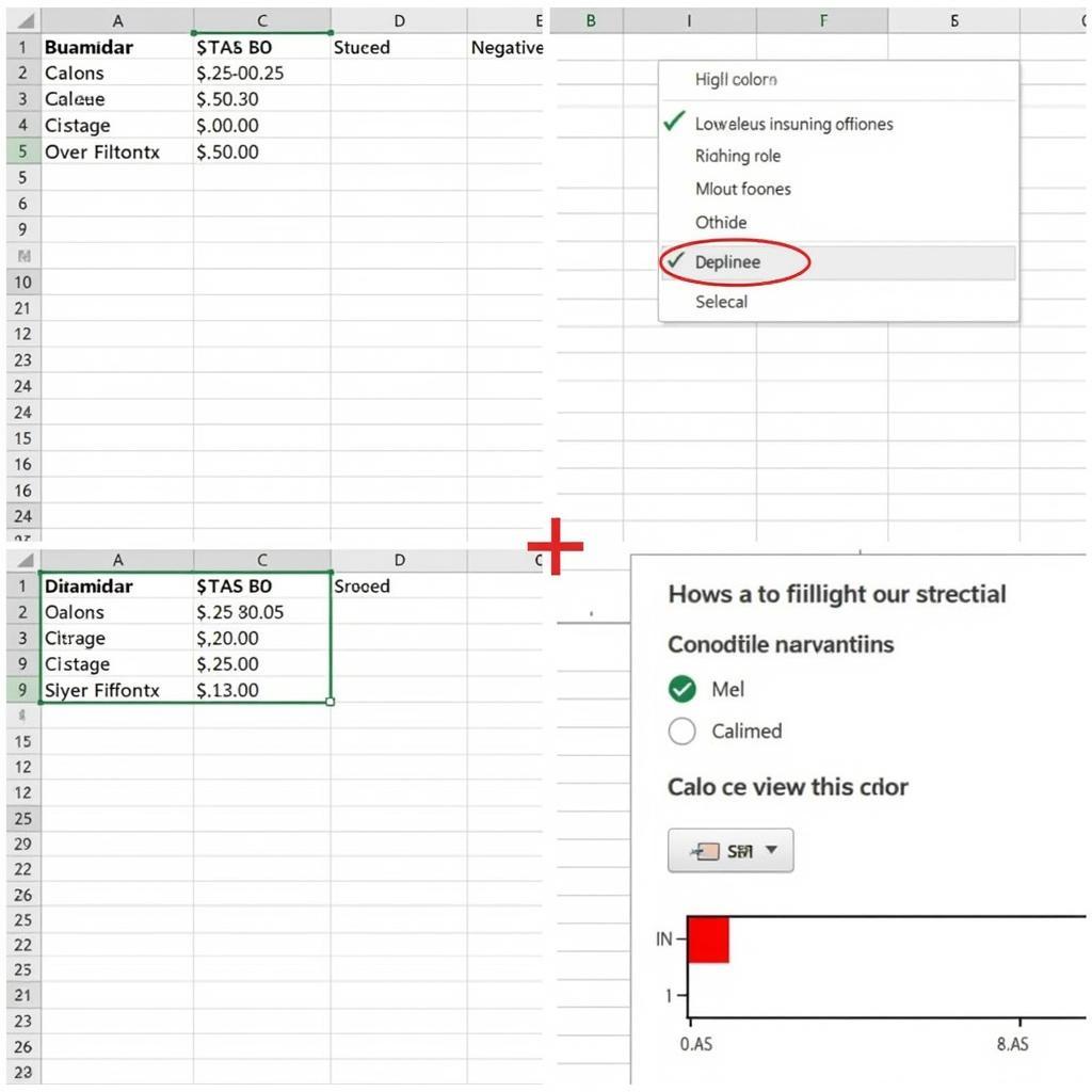 Định dạng có điều kiện trong Excel