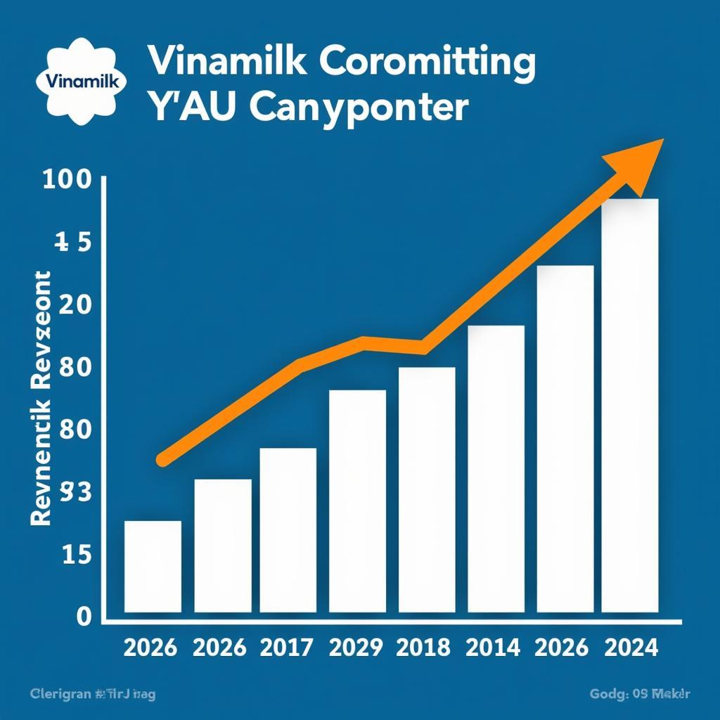 Biểu đồ doanh thu và lợi nhuận của Vinamilk