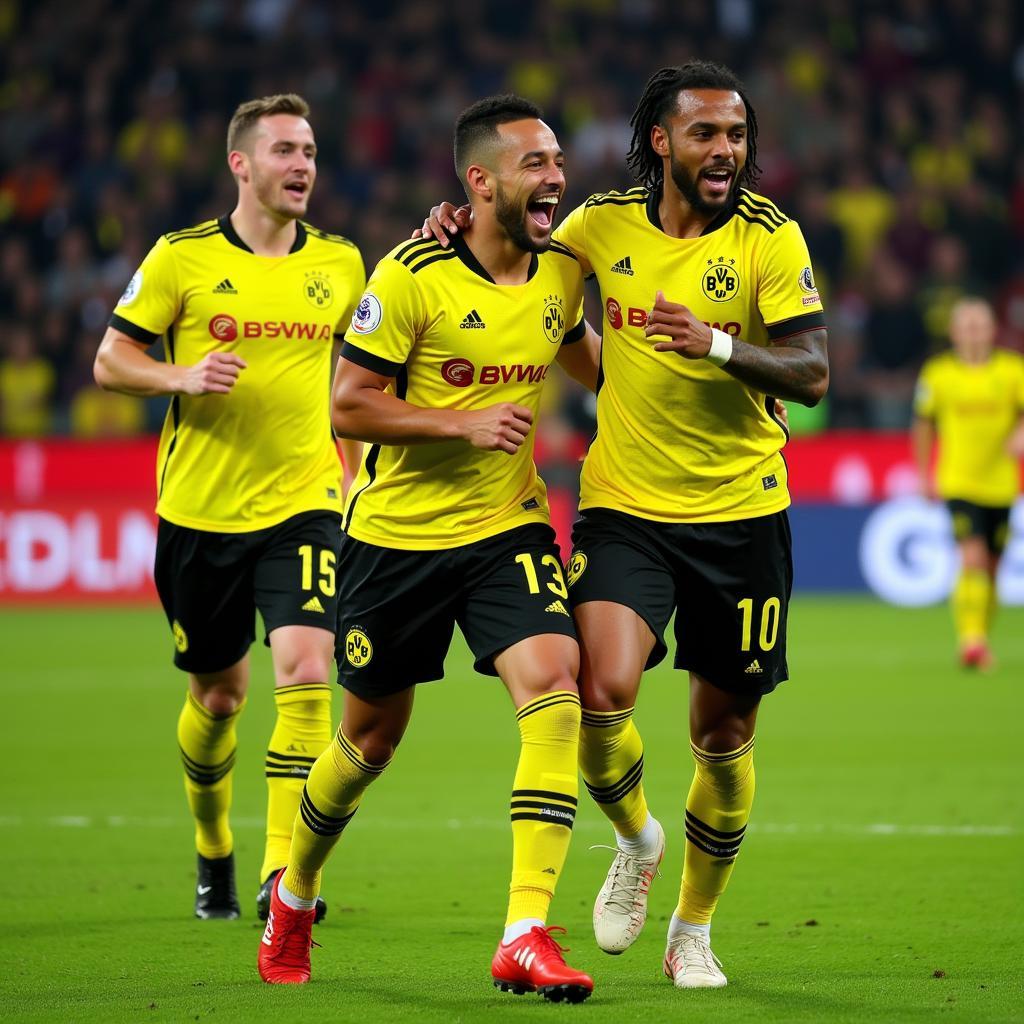 Đội Hình Dortmund Bùng Nổ Trong Trận Đấu Bundesliga