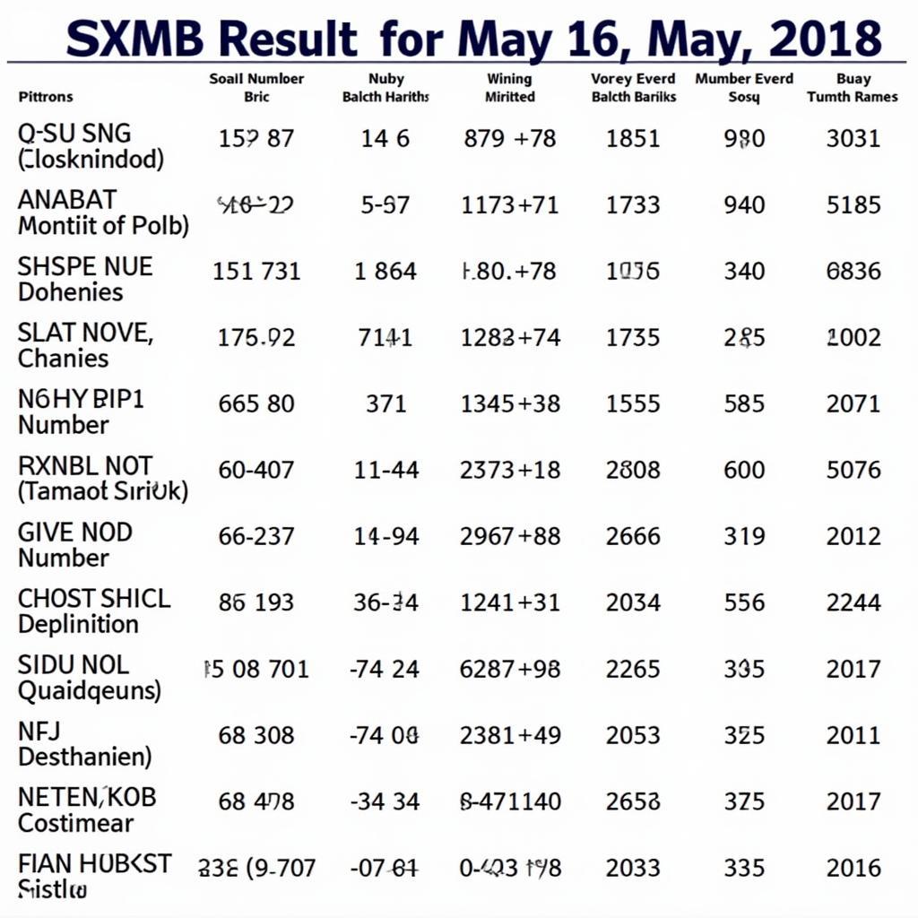 Dự đoán kết quả SXMB 16/05/2018