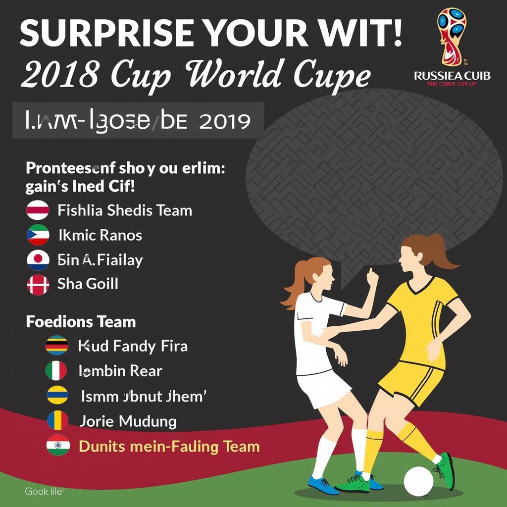 Dự đoán kết quả World Cup 2018: Những bất ngờ khó lường.