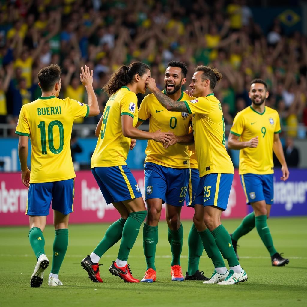 Futsal Brazil Chiến Thắng Ấn Tượng