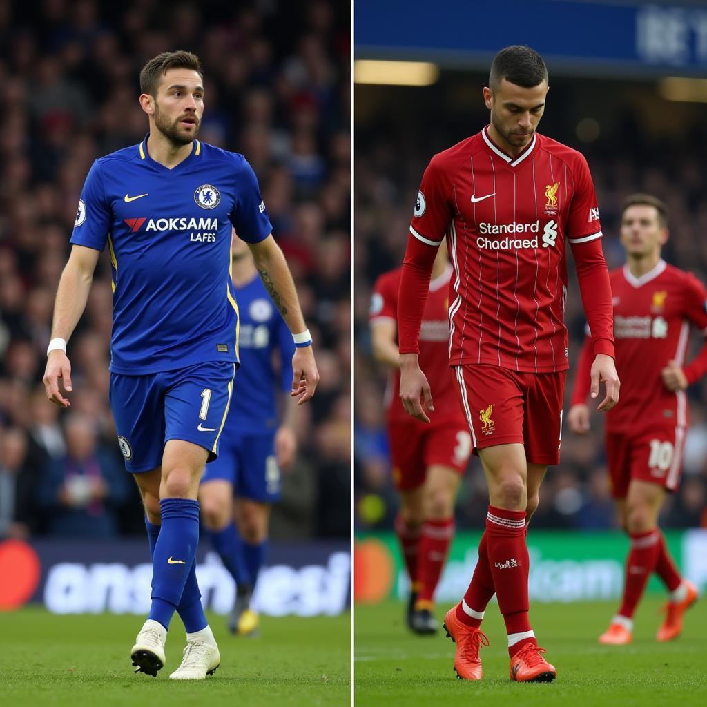 Hàng công Chelsea và Liverpool gây thất vọng