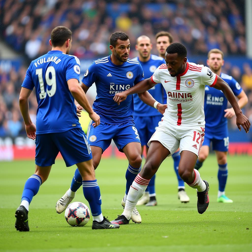 Hàng thủ Leicester City lỏng lẻo