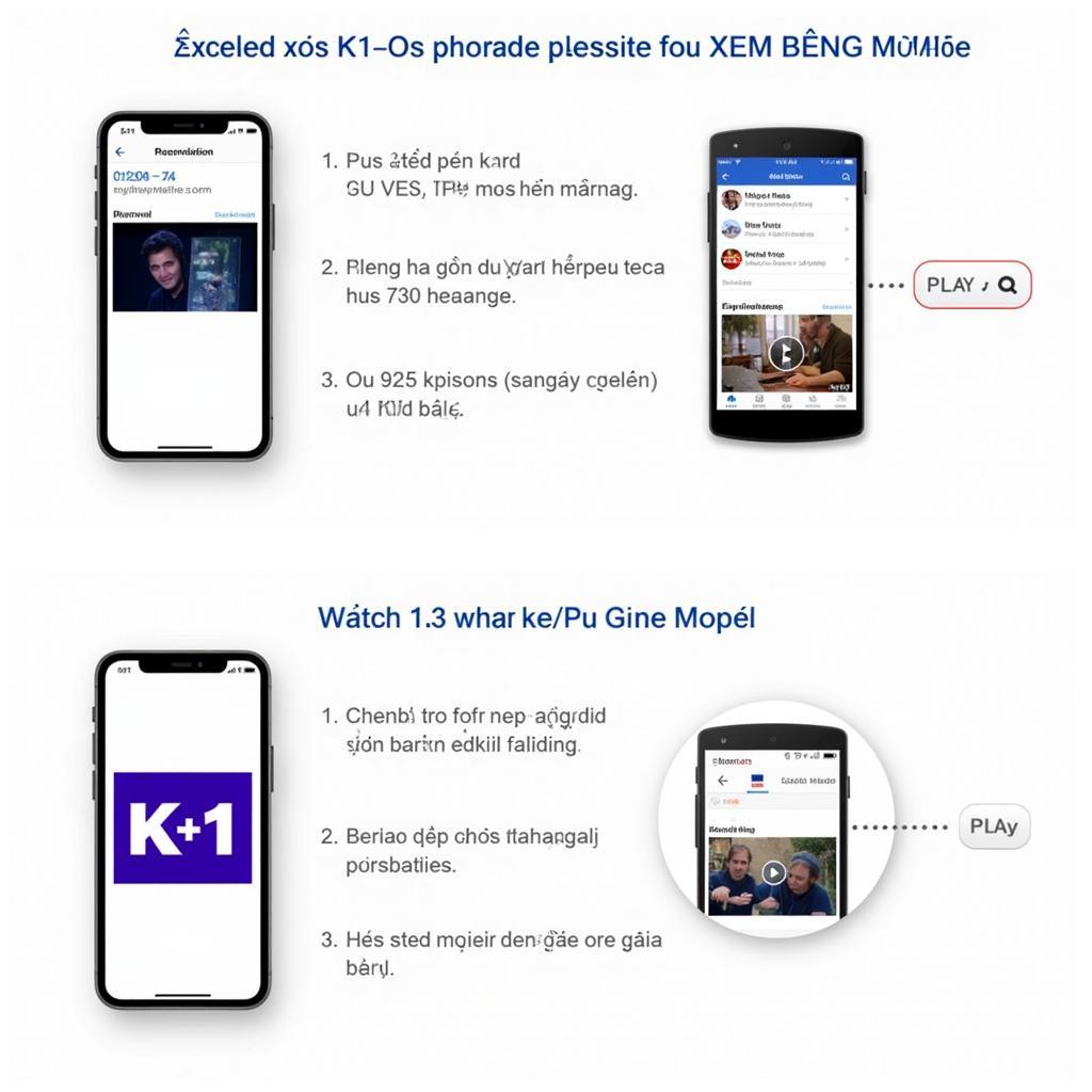 Hướng dẫn xem bóng đá K+1 trên XEM BÓNG MOBILE