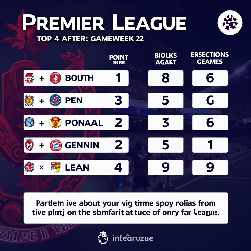 Cuộc đua top 4 Ngoại Hạng Anh