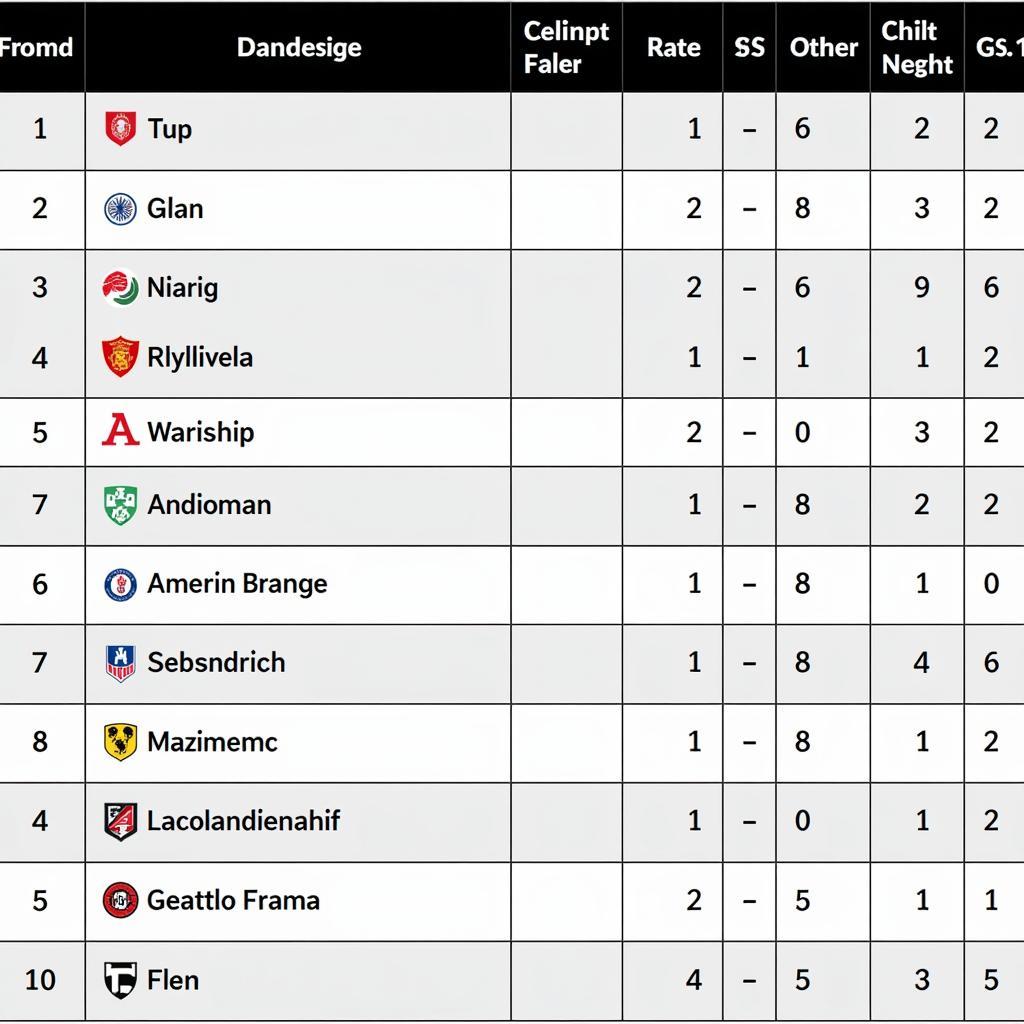 Kết quả các trận đấu khác Bundesliga