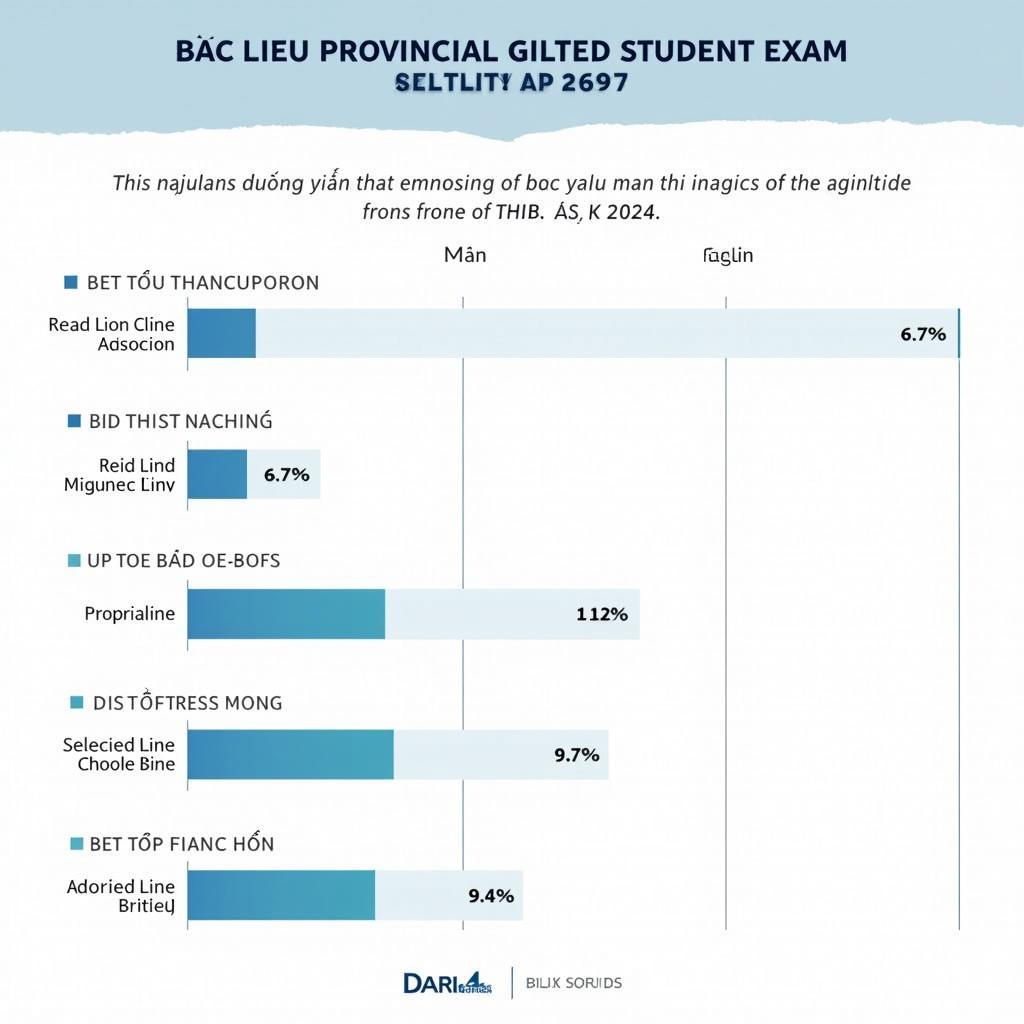 Kết quả thi học sinh giỏi Bạc Liêu