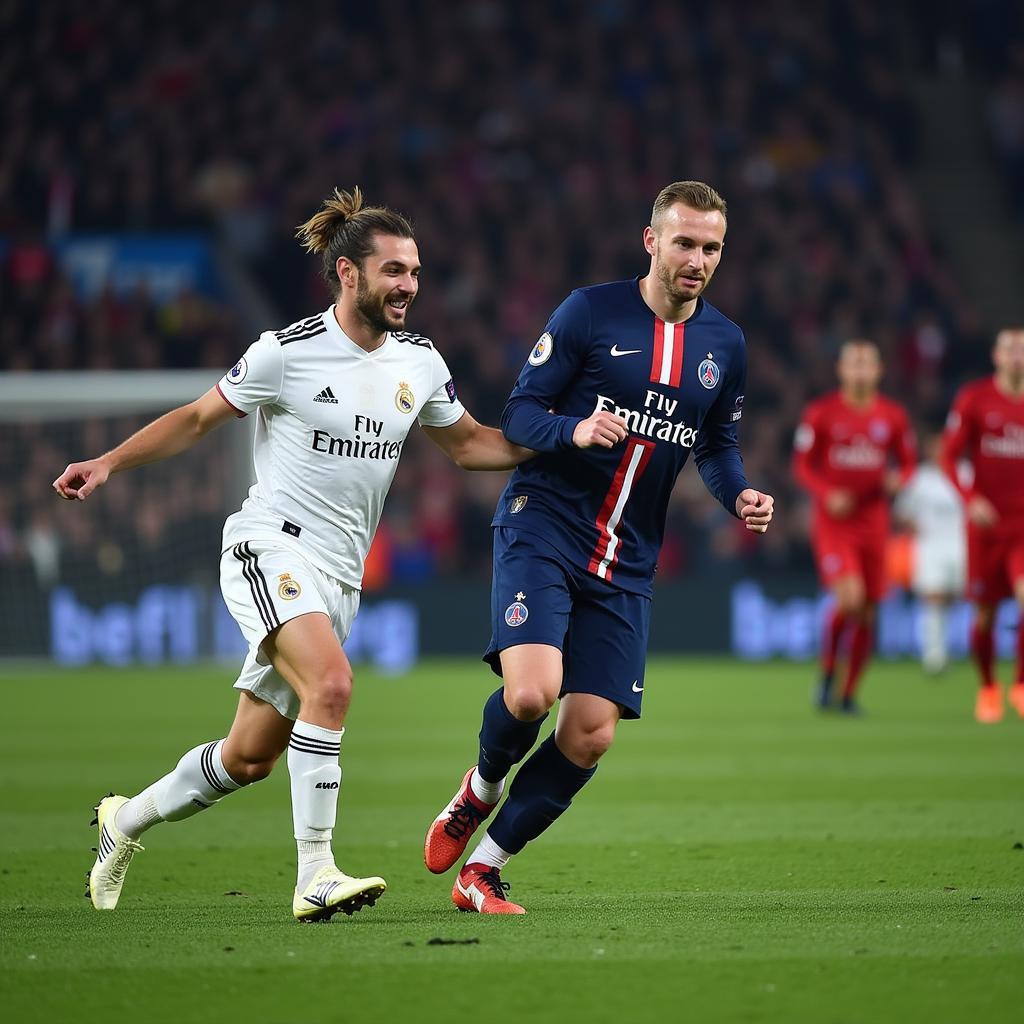 Kết quả trận đấu Real Madrid và PSG