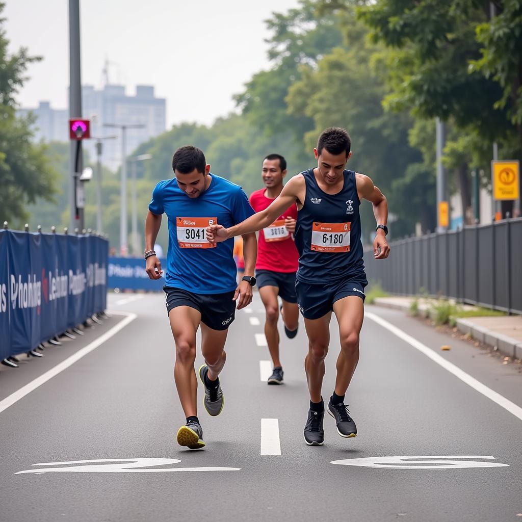 Khoảnh khắc đáng nhớ tại Techcombank Marathon 2019