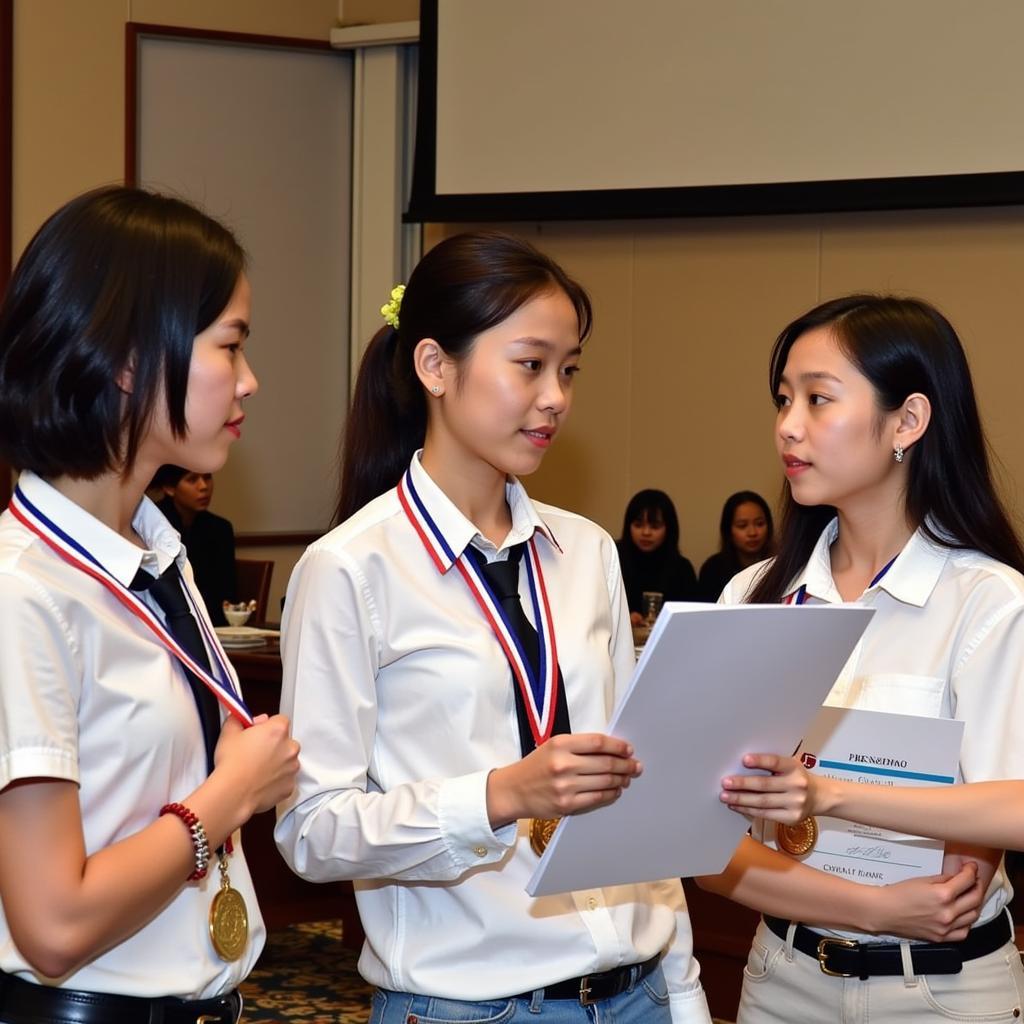 Lễ trao giải học sinh giỏi quốc gia 2015