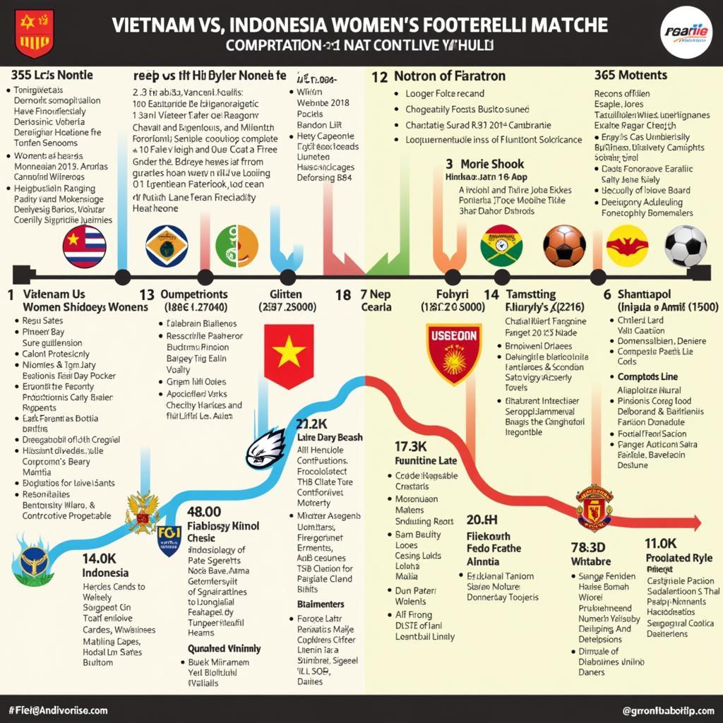 Lịch sử đối đầu bóng đá nữ Việt Nam Indonesia