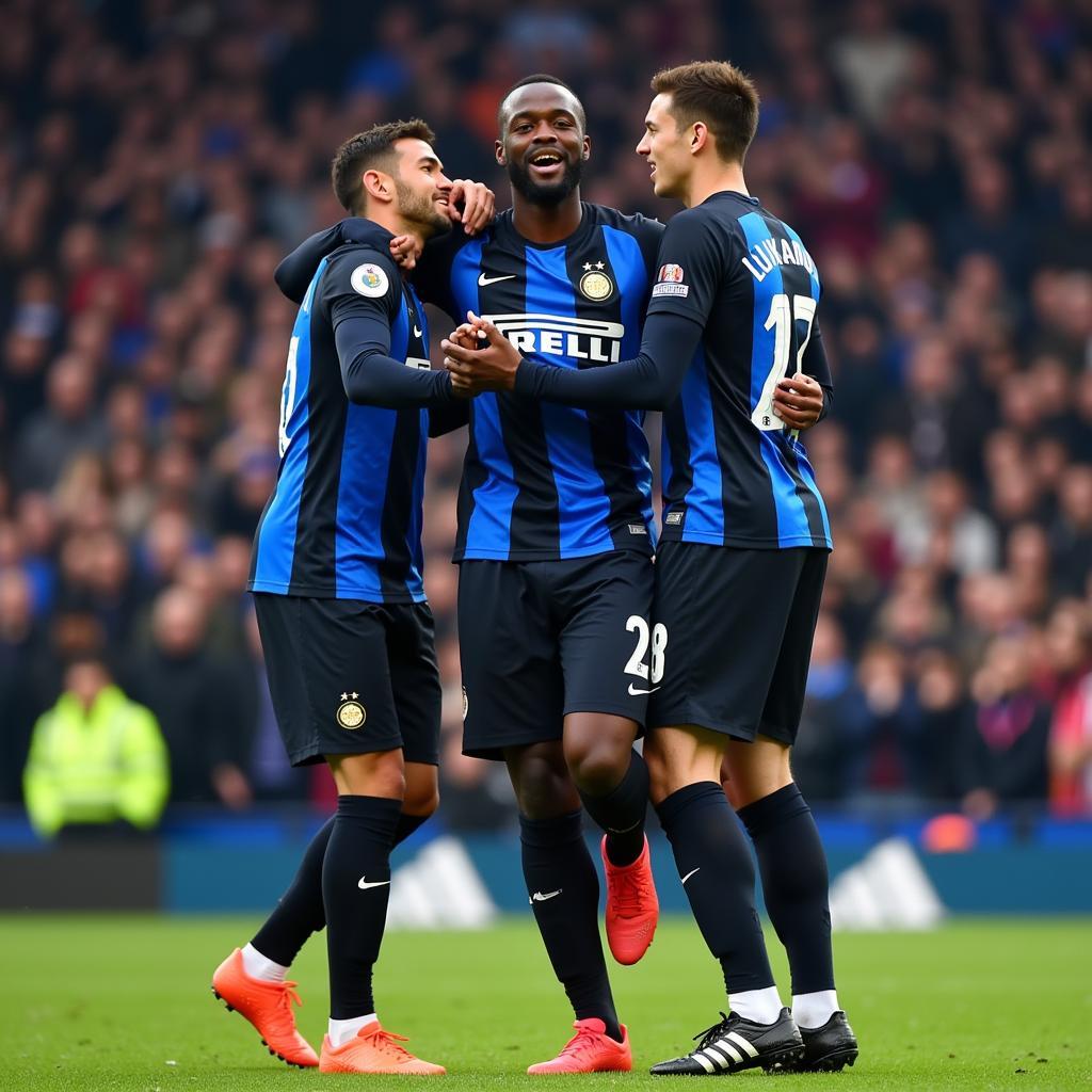 Lukaku tỏa sáng trong màu áo Inter Milan