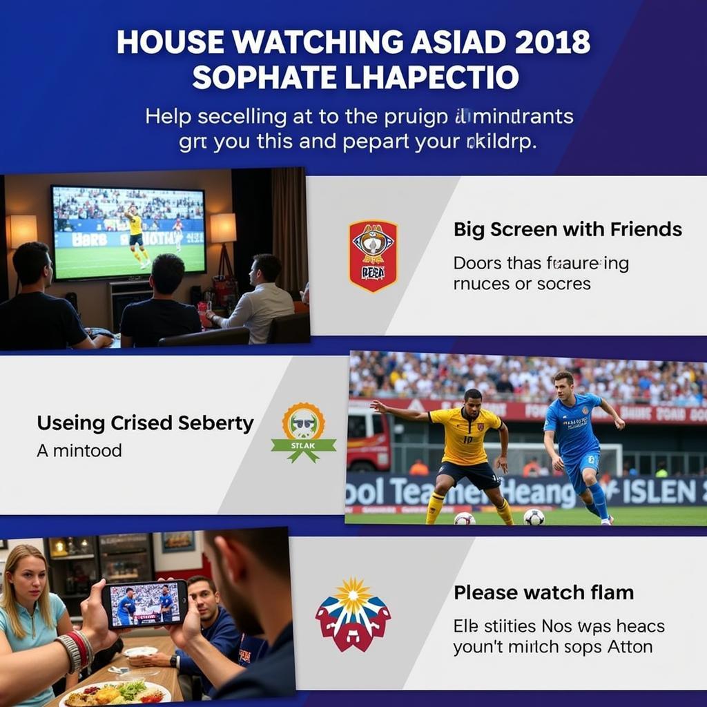 Mẹo xem bóng đá Asiad 2018