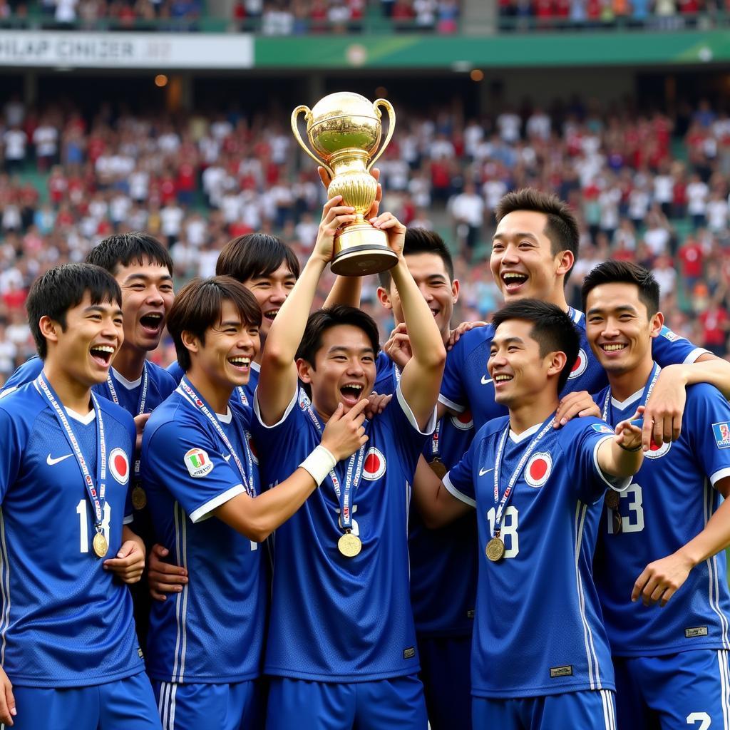 Đội tuyển Nhật Bản vô địch Asian Cup