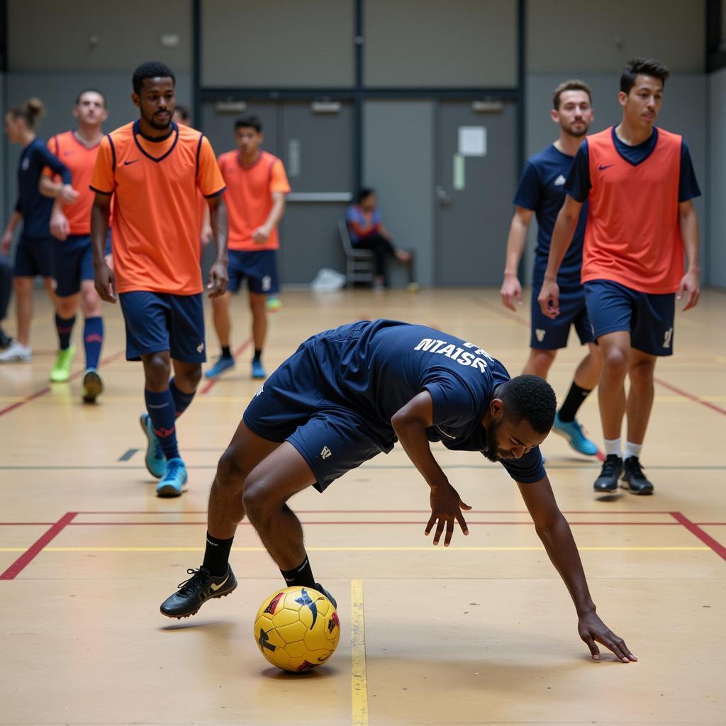 Pha hài hước đỉnh cao trong futsal