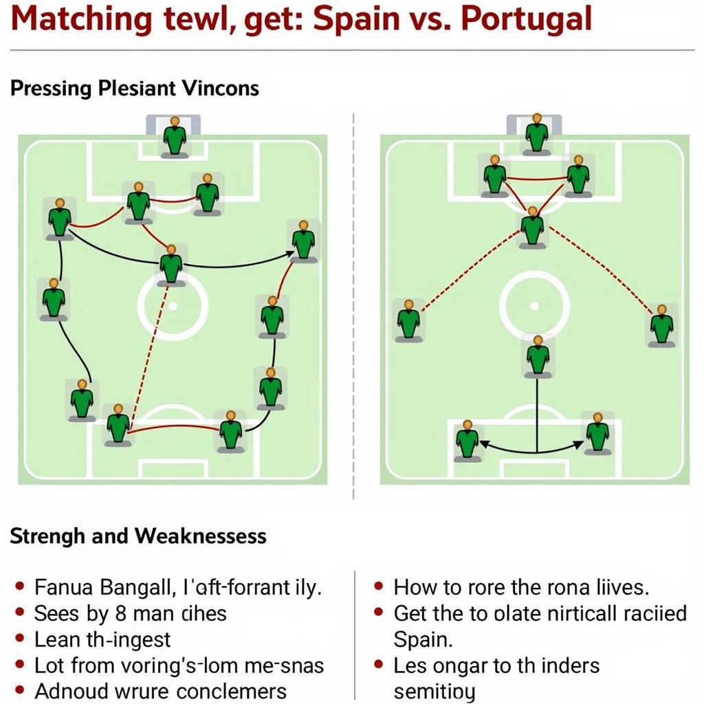 Phân tích chiến thuật của Tây Ban Nha và Bồ Đào Nha
