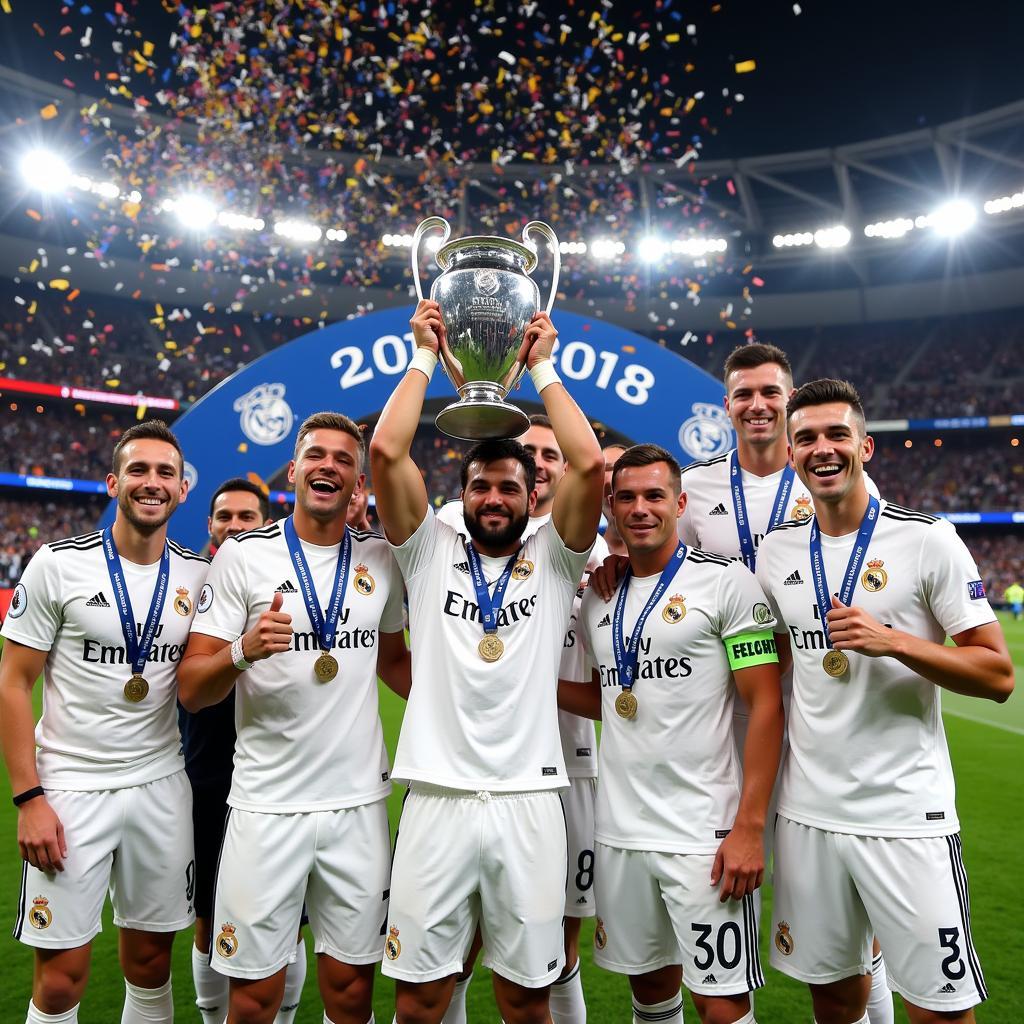 Real Madrid vô địch C1 2018