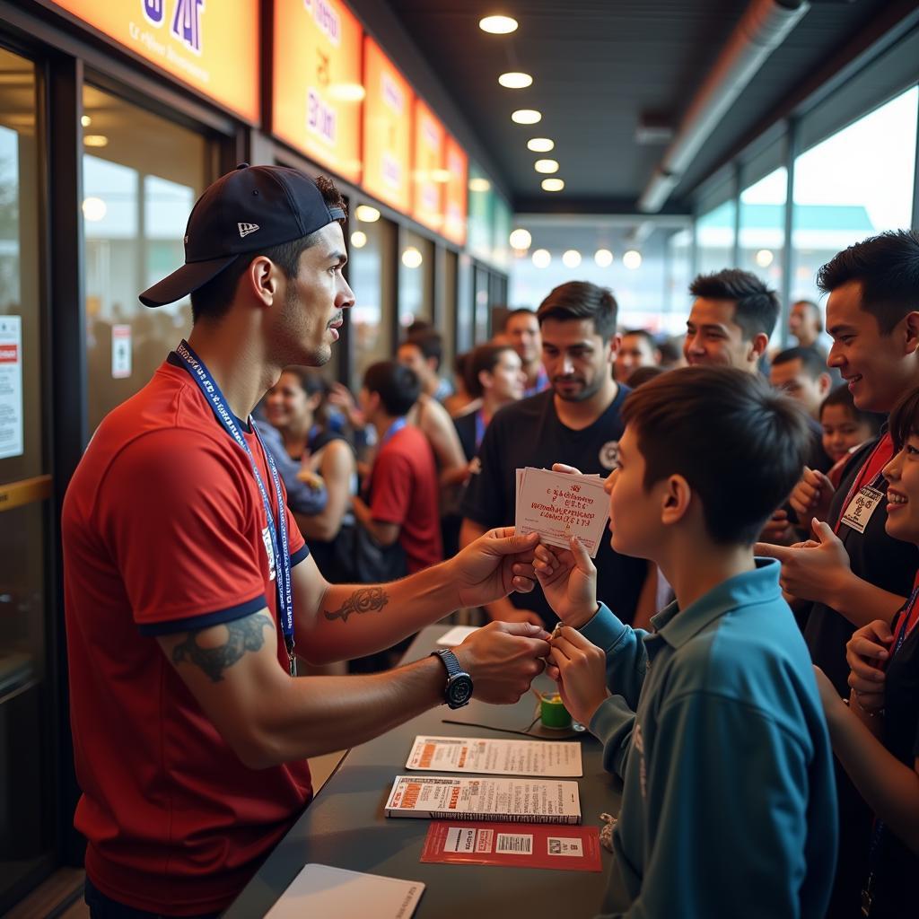 Ronaldo săn vé Mỹ Đình