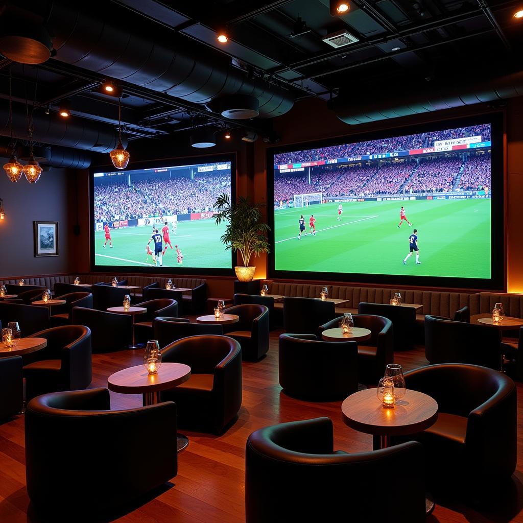 Trải nghiệm xem bóng đá đẳng cấp tại Sports Bar TPHCM