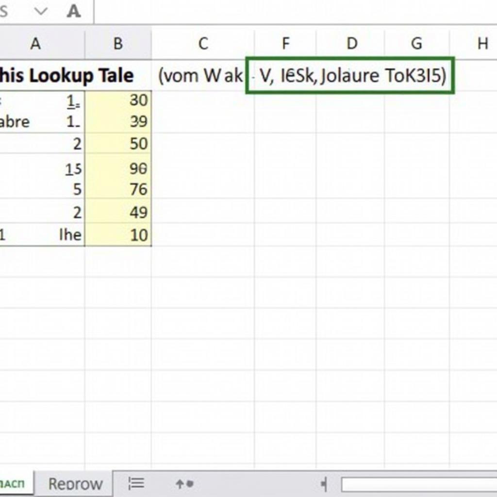 Cách sử dụng hàm VLOOKUP trong Excel để tra cứu dữ liệu