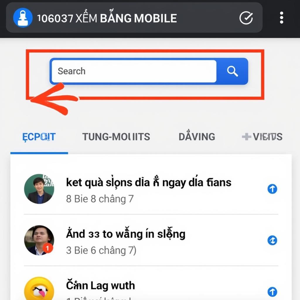 Tìm kiếm kết quả bóng đá trên XEM BÓNG MOBILE