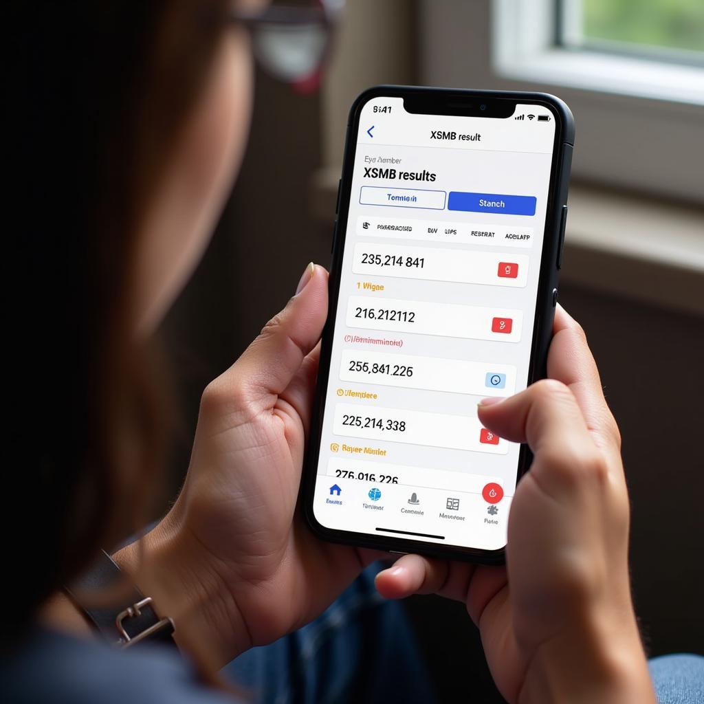 Tra cứu kết quả XSMB mới nhất trên điện thoại