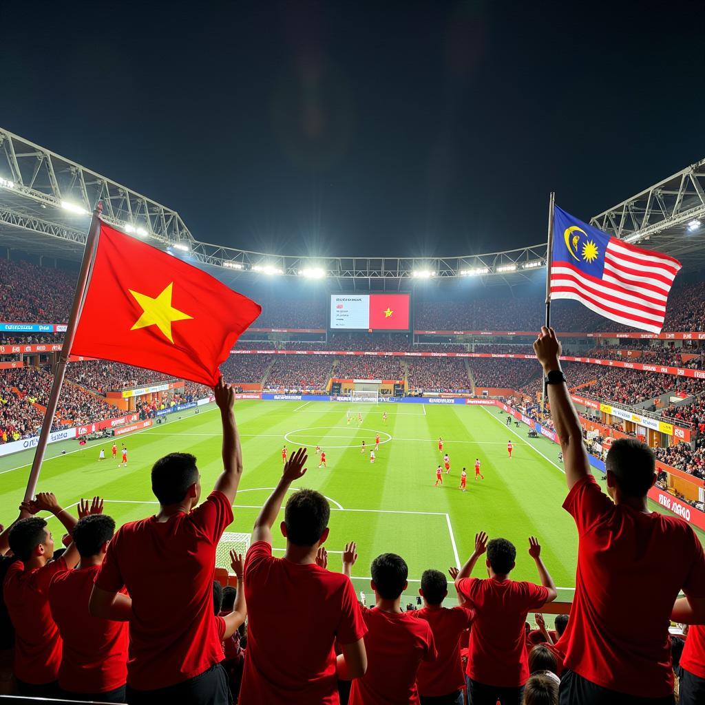 Trận chung kết AFF Cup 2018 giữa Việt Nam và Malaysia