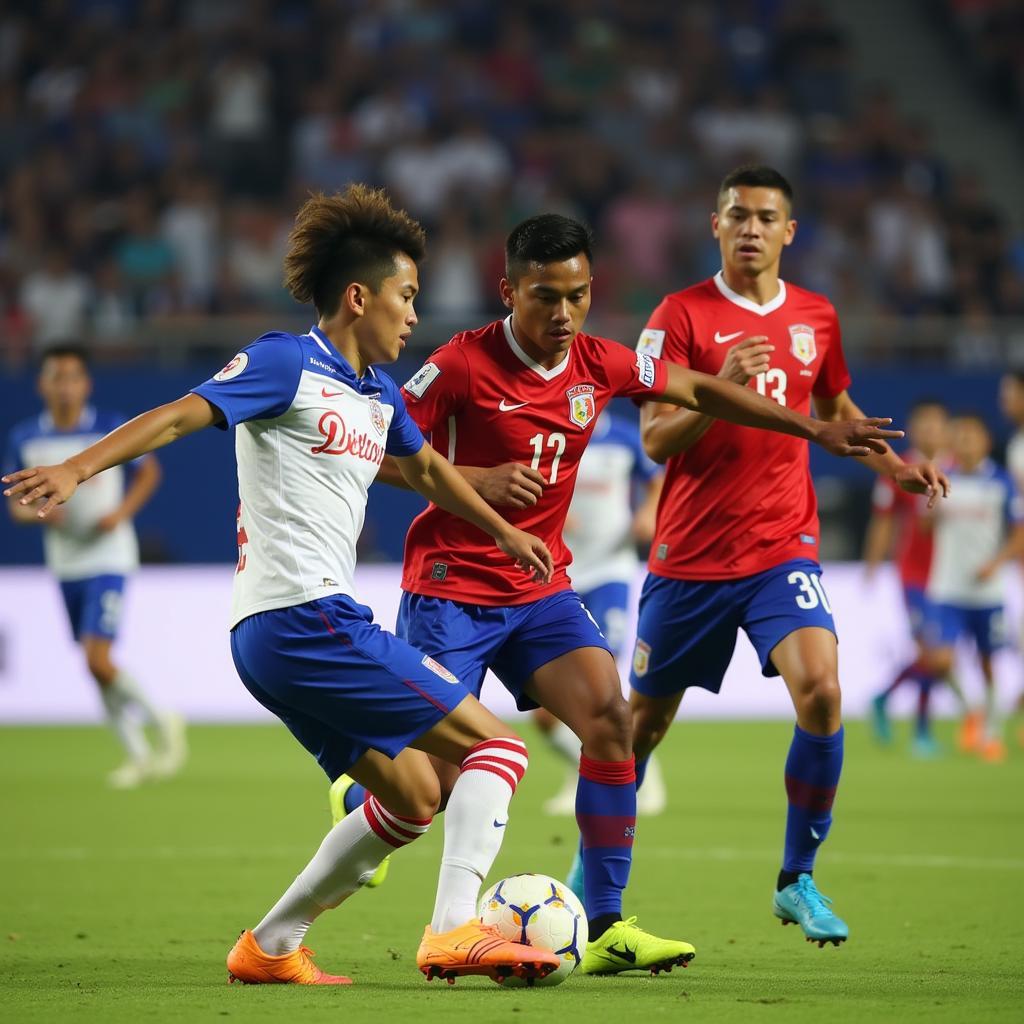 U23 Thái Lan vs Lào: Trận đấu kịch tính, Voi Chiến tấn công dồn dập, hàng thủ Lào kiên cường chống đỡ