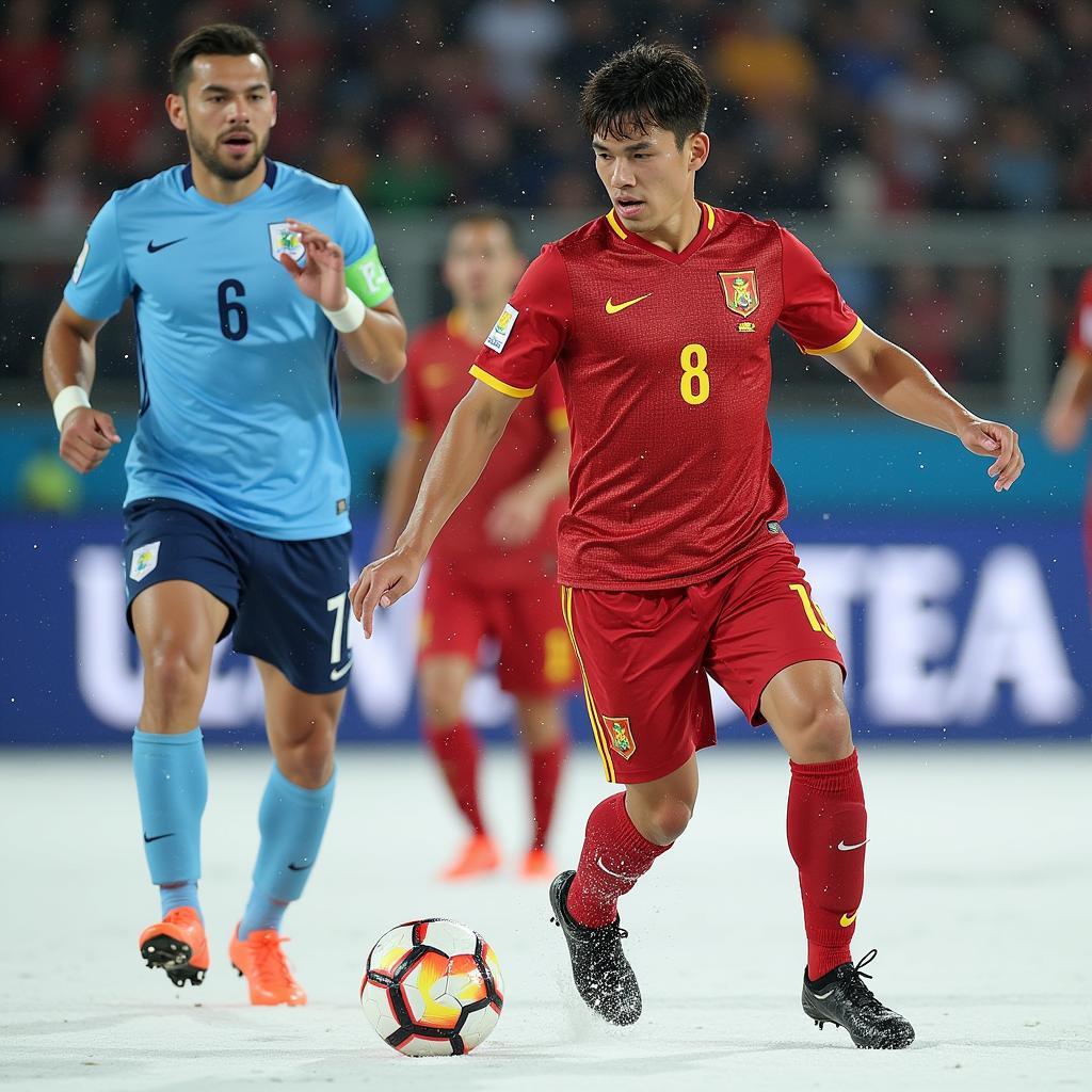 U23 Việt Nam thi đấu chung kết U23 châu Á 2018