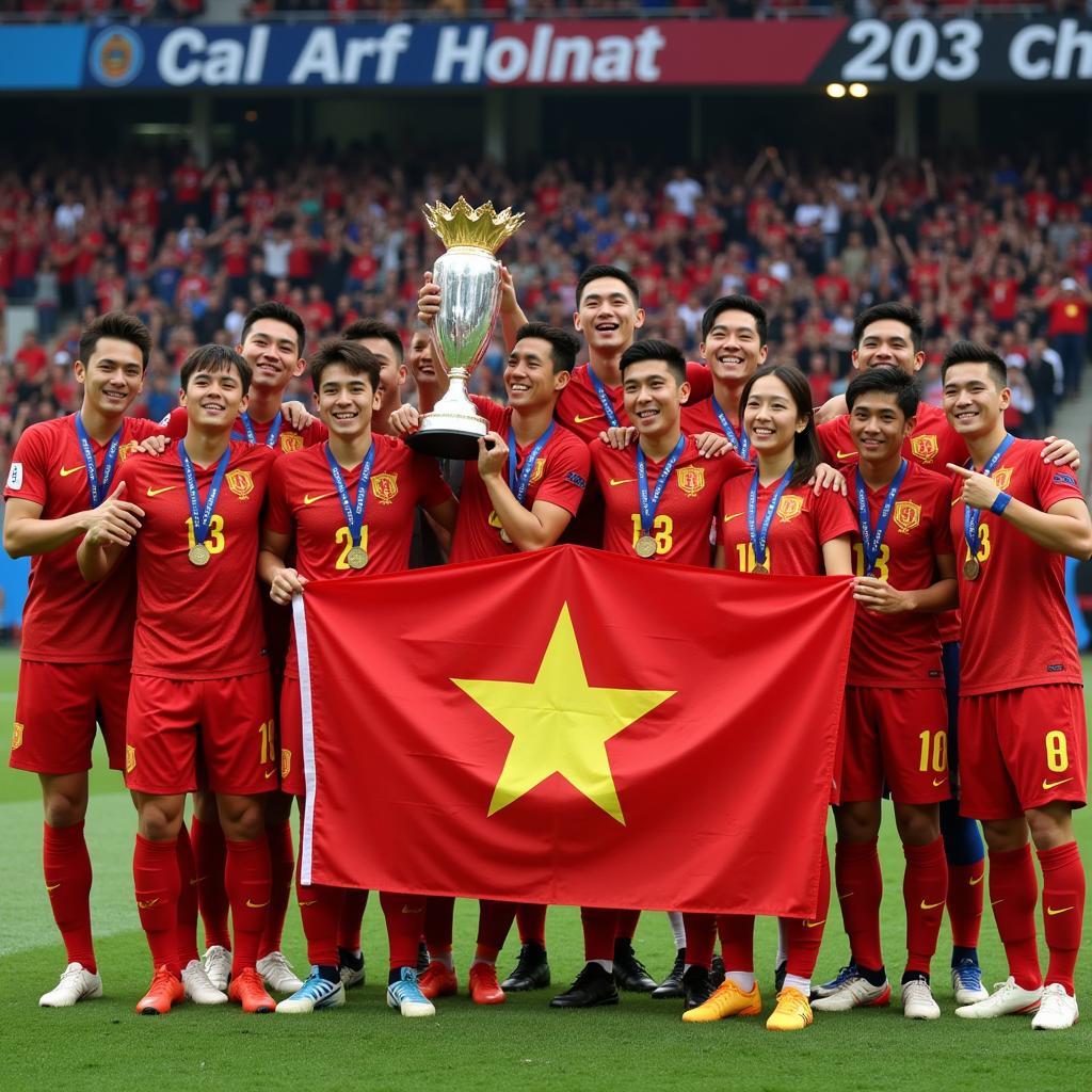 U23 Việt Nam vô địch Đông Nam Á 2022