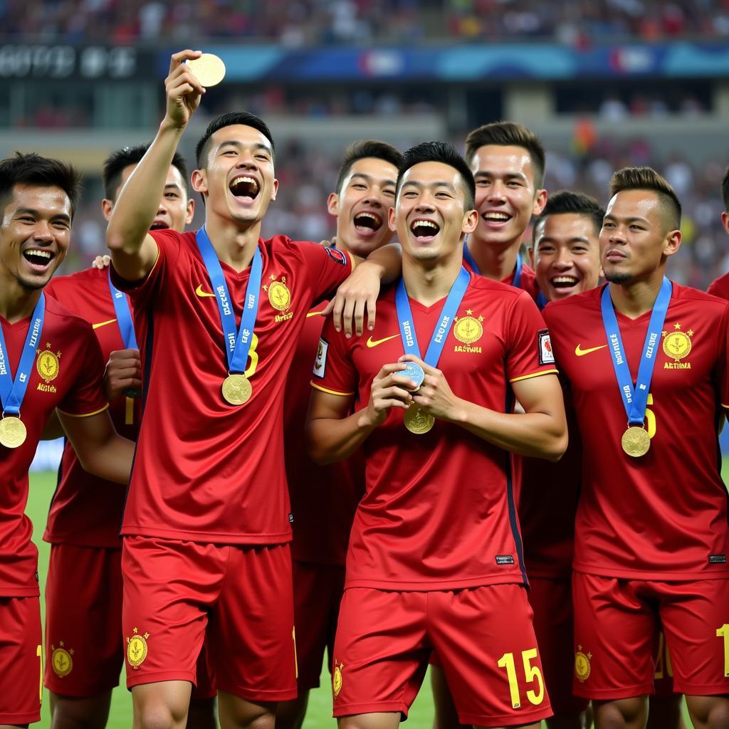 U23 Việt Nam giành huy chương vàng SEA Games