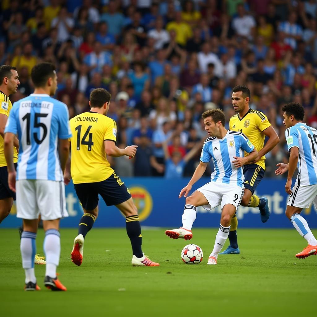 Argentina Thắng Colombia Penalty Copa America