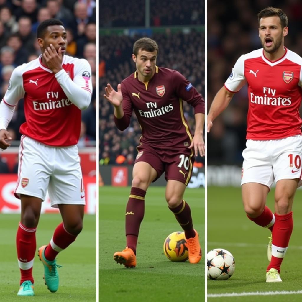 Những khoảnh khắc hài hước của Arsenal tại Ngoại Hạng Anh