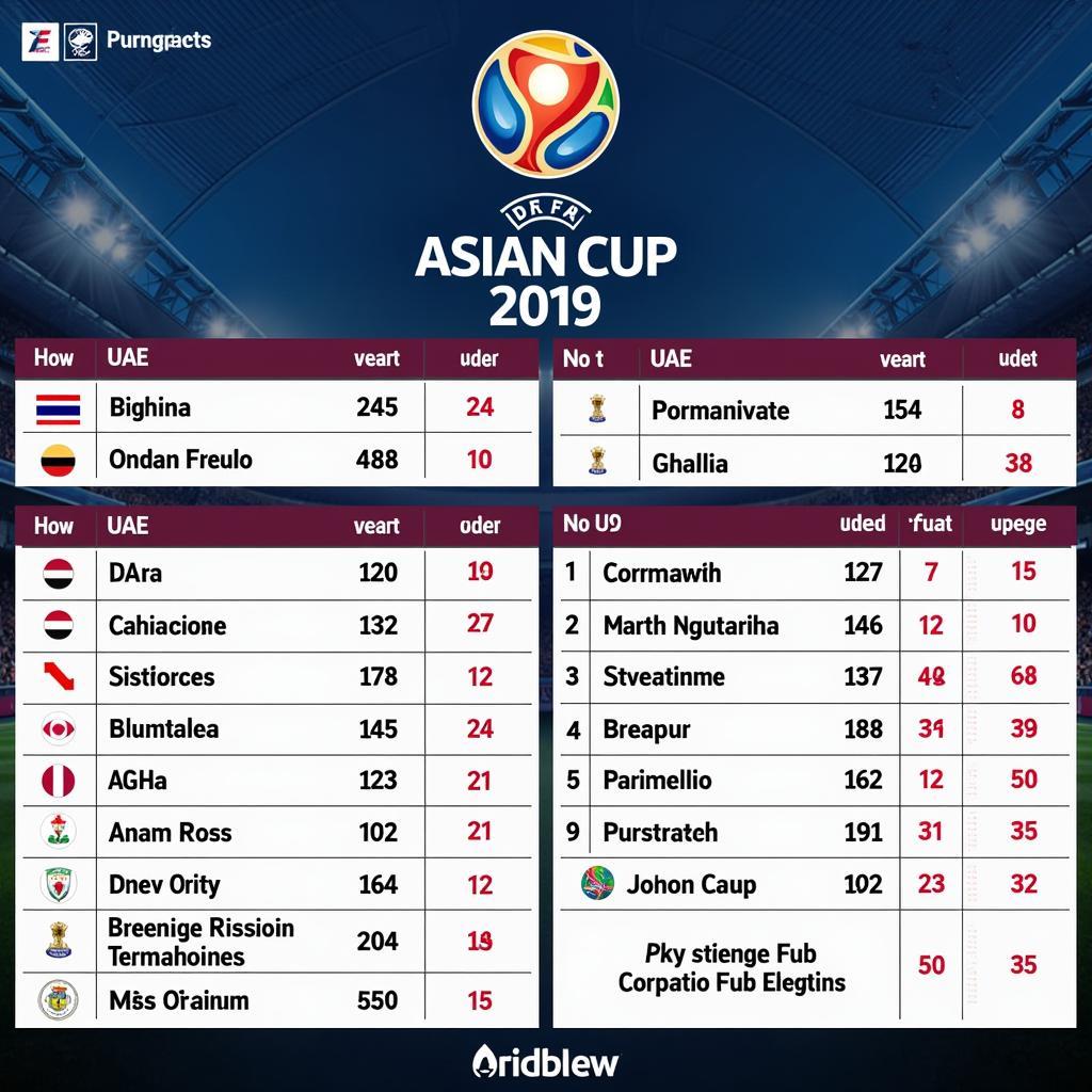 Cục diện các bảng đấu Asian Cup 2019 trở nên nóng bỏng hơn bao giờ hết