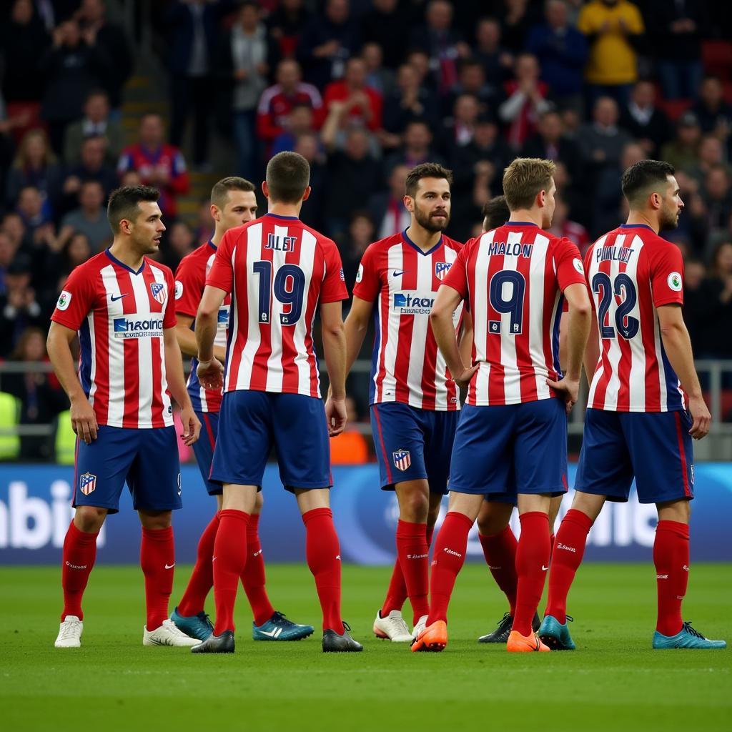 Atletico Madrid Ngã Ngựa Trước Valencia