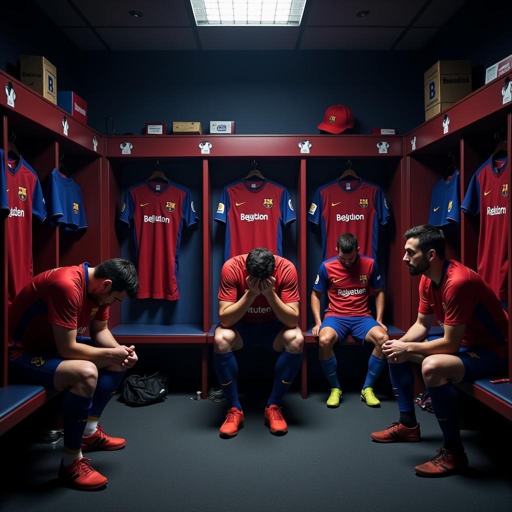 Barca thua trận quan trọng