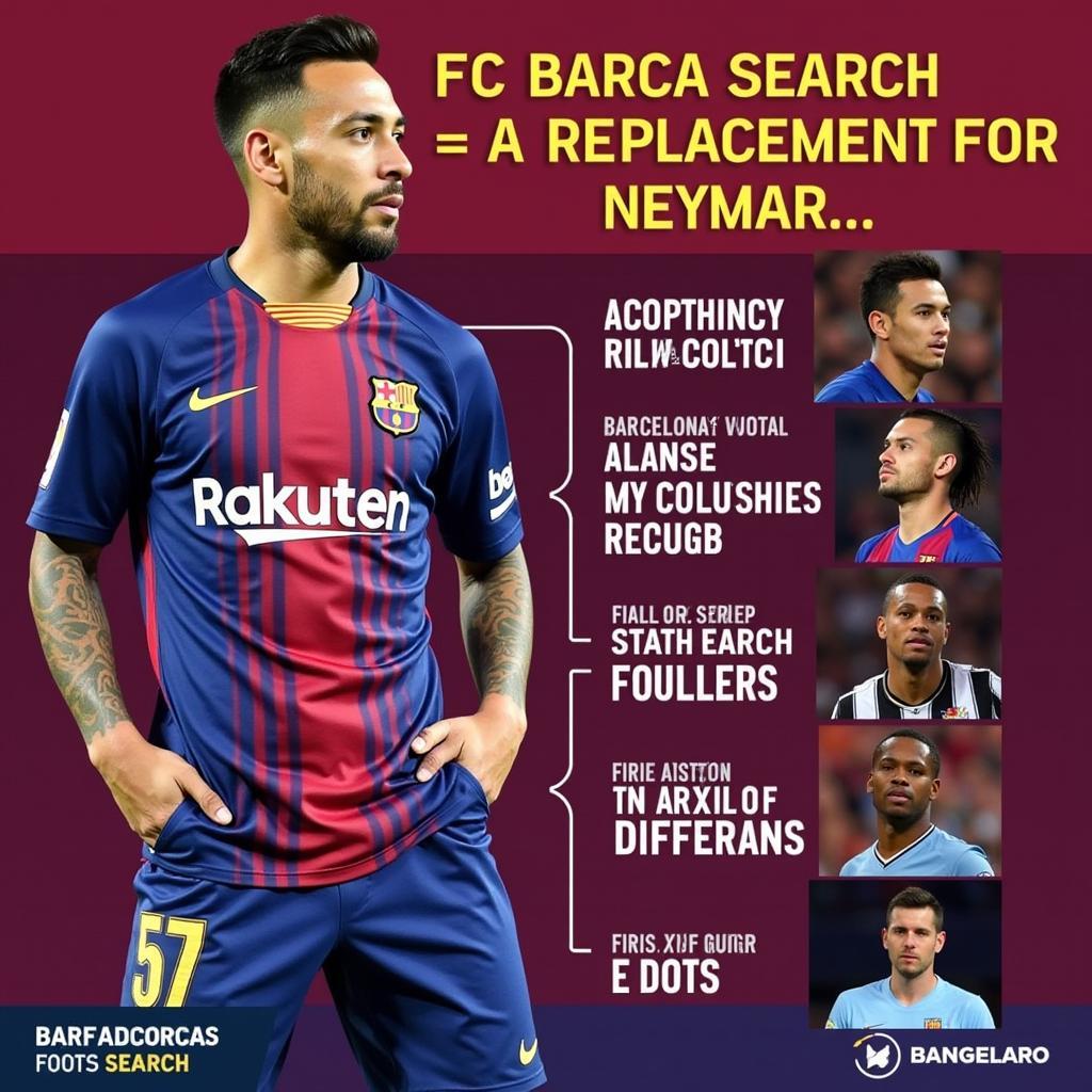 Barca Tìm Kiếm Người Thay Thế Neymar