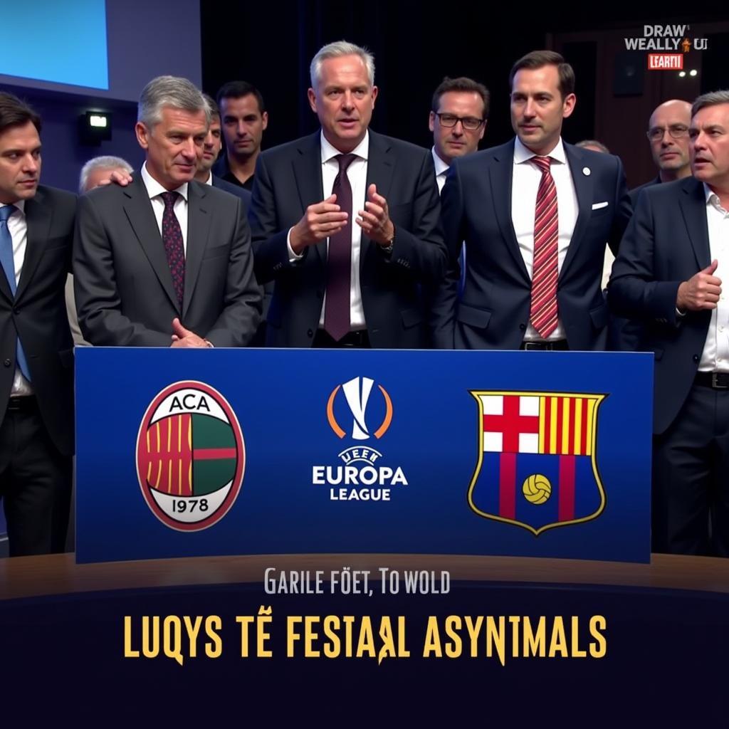 Kết quả bốc thăm tứ kết Europa League: Các đội bóng đối đầu đầy kịch tính