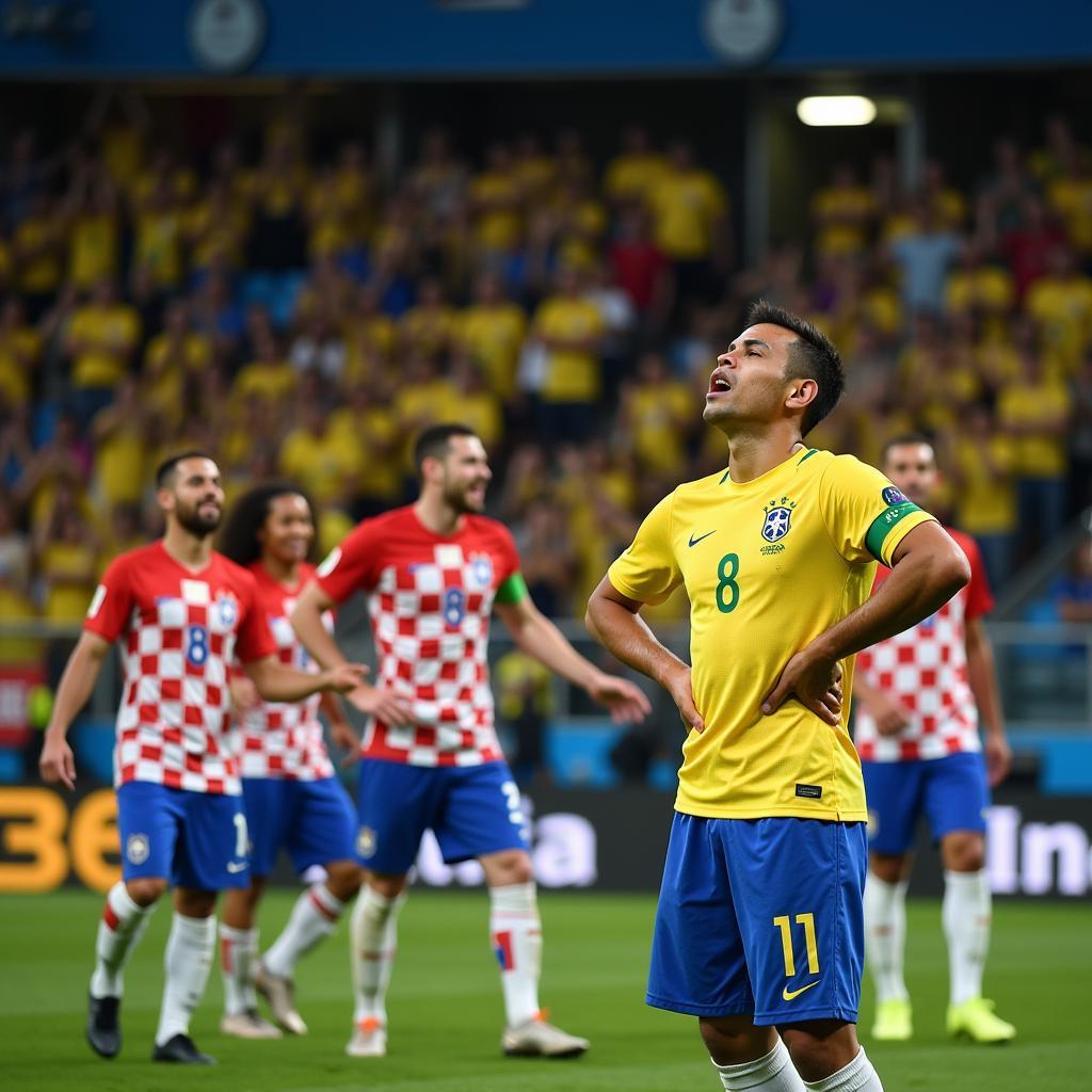 Brazil thua Croatia tại World Cup 2022