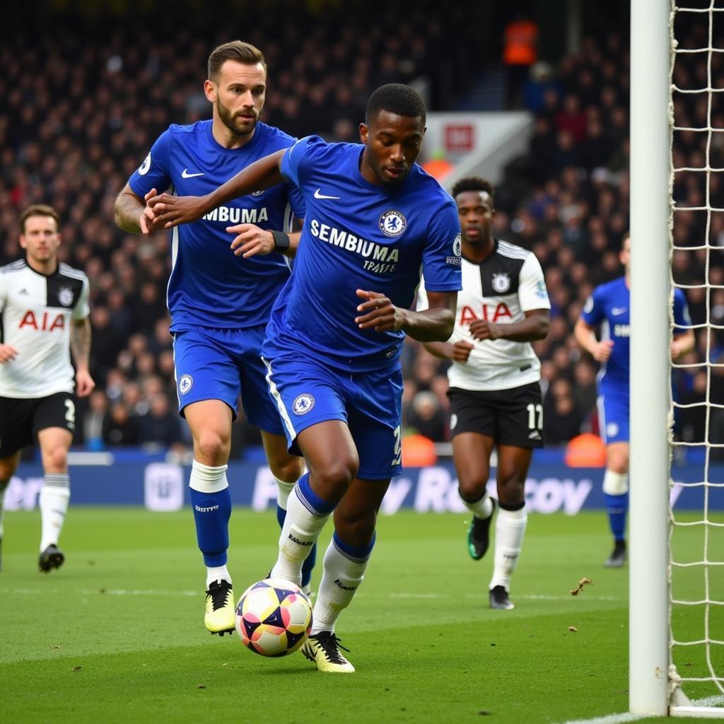 Chelsea ghi bàn thắng đẹp mắt vào lưới Fulham