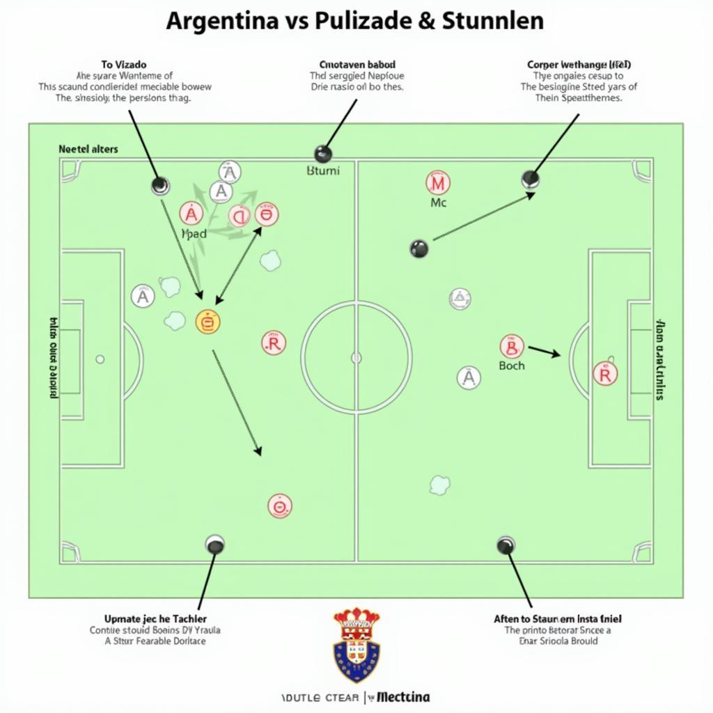 Chiến thuật của Argentina và Croatia