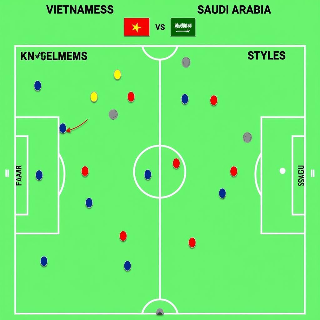 Phân tích chiến thuật của U23 Việt Nam và Ả Rập Xê Út