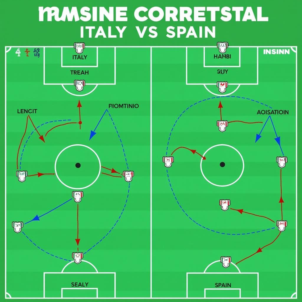 Tactical Analysis Italy vs Spain