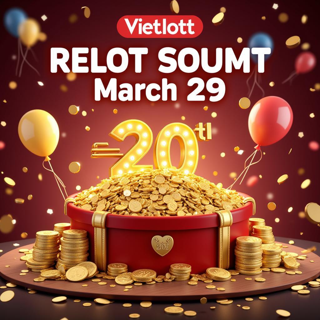 Giải thưởng Vietlott ngày 29/3: Ai là người may mắn rinh về Jackpot?